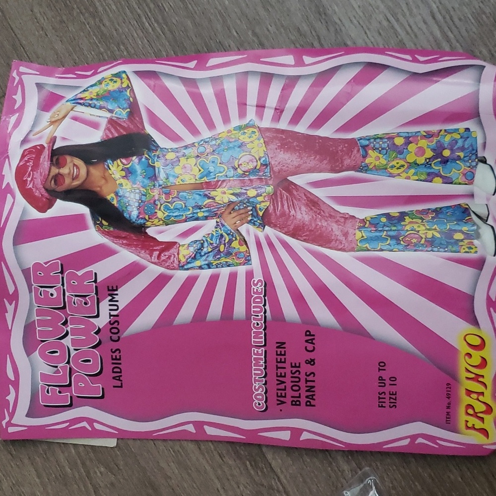 Ladies Flower Power costum